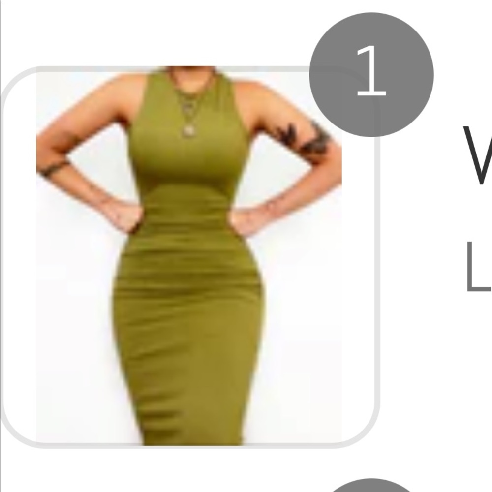 Great material & good stretch & fits the curve welll💕